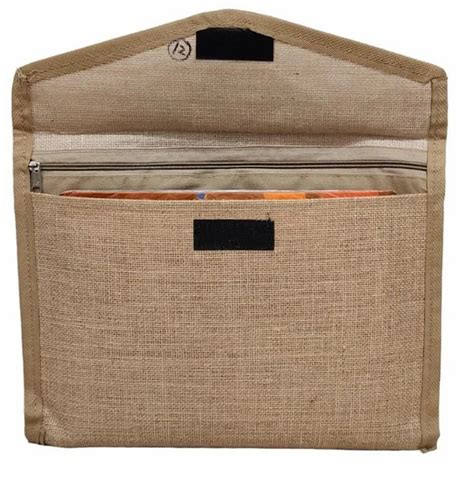 document jute pouch brown  piece  indore id