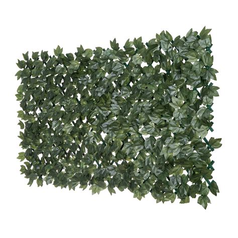 Naturae Décor Green Pvc Expandable Trellis 36 Inch X 72 Inch Ivy Leaf