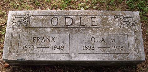 Ola Murle Madole Odle 1893 1978 Mémorial Find a Grave