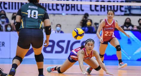 jia morado  creamline skipper  alyssa valdez recovers