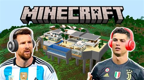 Messi Ronaldo Playing Minecraft Minecraft Videos