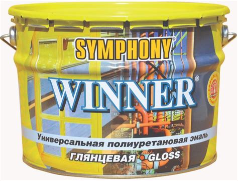 SYMPHONY WINNER / Симфония Виннер Полиуретановая универсальная ...
