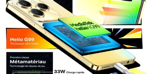 Infinix Hot 40 Pro Sécurité Biométrique et Accessibilité Intuitive