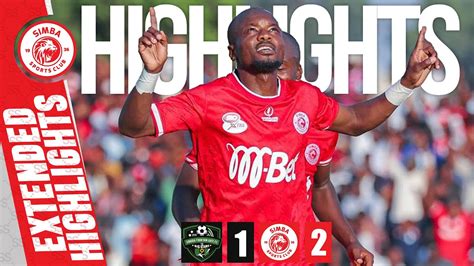 Extended Highlights Singida Fg Simba Sc Ligi Kuu Ya Nbc