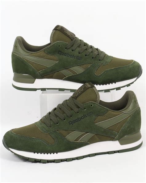 Venta Reebok Classic Leather Verde En Stock