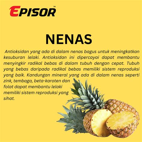 Jenis Buah Buahan Yang Beri Manfaat Kepada Lelaki Emorra Online Shop