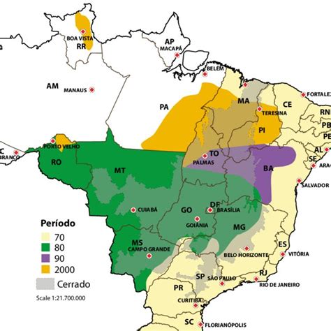 Expansao Da Fronteira Agricola - Expansão da fronteira agrícola no Brasil ao longo do tempo -1970 a ...