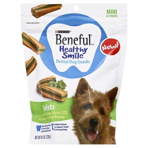 Purina Beneful Dog Treats Healthy Smile Dental Twists Mini - Walmart ...