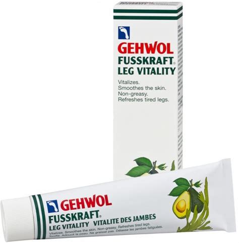 Бальзам для ног Gehwol оживляющий Fusskraft Leg Vitality с авокадо ...