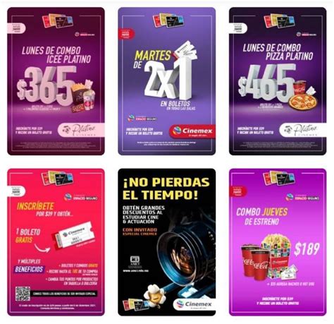 Promociones Cinemex Boletos Combos Y M S Beneficios Ser Zen