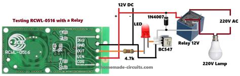 How to Connect and Use RCWL-0516 Microwave Motion Sensor – Homemade ...