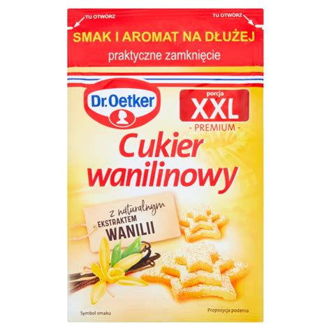 Droetker Cukier Wanilinowy Xxl 43g Mandc Sklep Empikcom