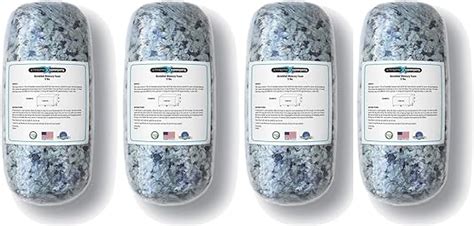 Xtreme Comforts Bean Bag Filler Wshredded Memory Foam Filling Pillow Stuffing