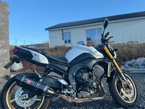 Купить б у Yamaha FZ инжектор передач в Солонцах белый naked bike