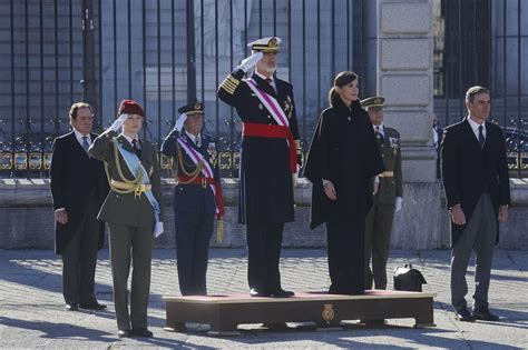 En imágenes Leonor se estrena en su primera Pascua Militar