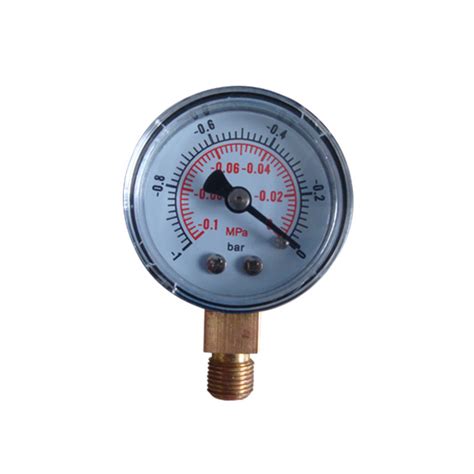 1 5inch 40mm ABS Case Brass Connection Bottom Vacuum Pressure Gauge