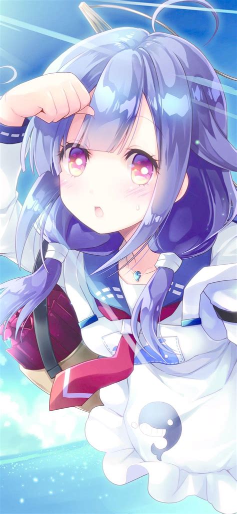 Purple Anime Girl Wallpapers - Top Free Purple Anime Girl Backgrounds ...
