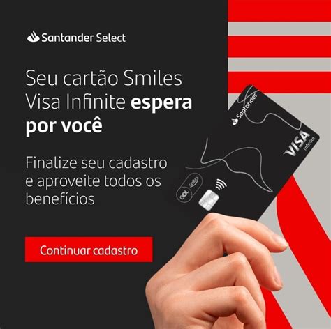 Cartão GOL Smiles Santander Infinite Até 6 5 pontos a cada 1 dólar