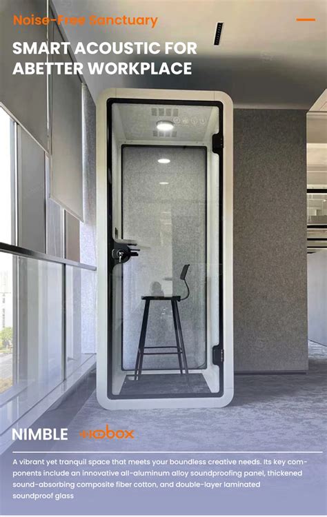 portable private study pod ideal  modern mobile working