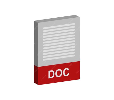 Premium Vector | Doc file