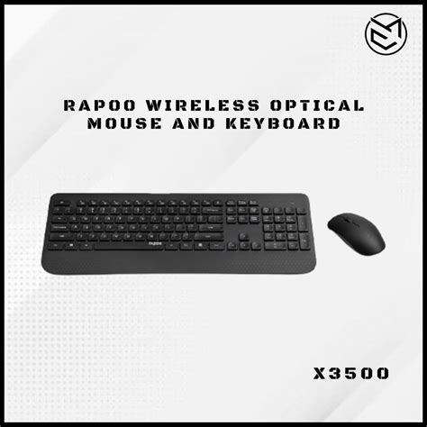 Rapoo X Wireless Optical Mouse And Keyboard Shopee Philippines