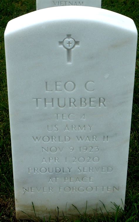 Leo Chancey Thurber Find A Grave Memorial