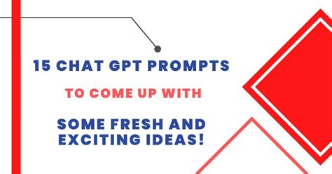 15 Creative Chat Gpt Prompts For Youtube Video Ideas To Spark Your Next