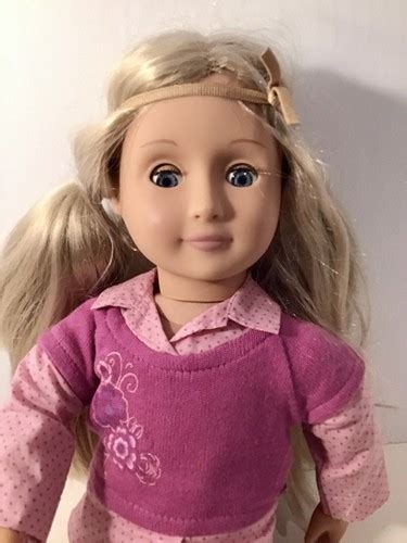 Our Generation Doll Wavy Dirty Blonde Hair Blue Eyes H EBay