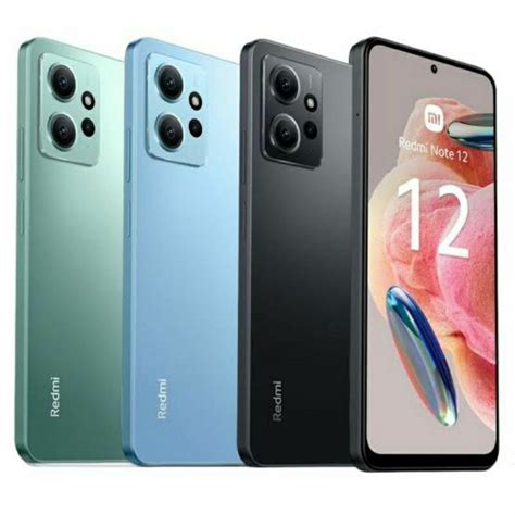 Celular Xiaomi Redmi Note 12 2568gb 1288gb 6gb Ou 4gb Ram Original Versão Global Shopee Brasil