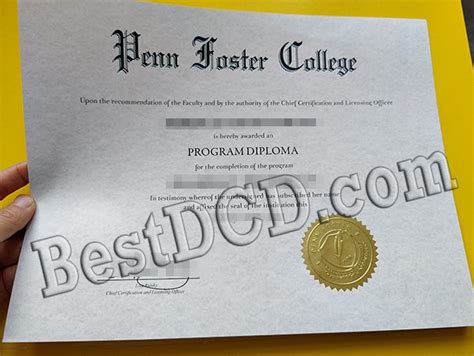 Where To Get A Copy Penn Foster College Diploma Bestdcd