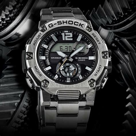 G Shock G Steel Carbon Core Guard Bluetooth Solar Gst B Sd Aer