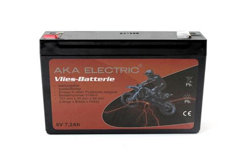 V Vlies Agm Batterie Ah Inkl Pfand Simson S S S Sr