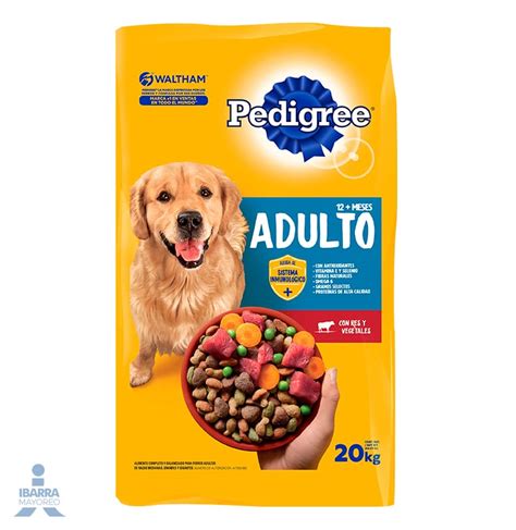 Alimento Pedigree Nutricion Completa Kg Ibarra Mayoreo