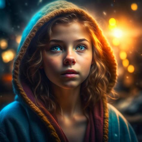 ai generated girl person royalty  stock illustration