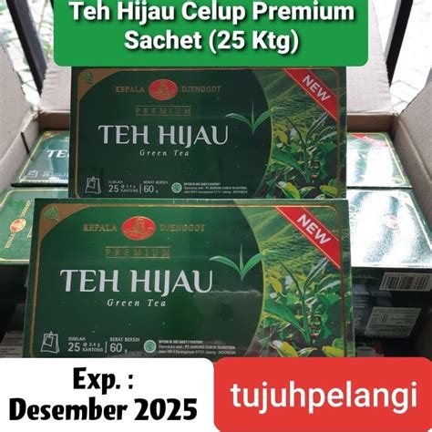 Jual Teh Hijau Celup Kepala Djenggot Premium Kepala Jenggot Sachet