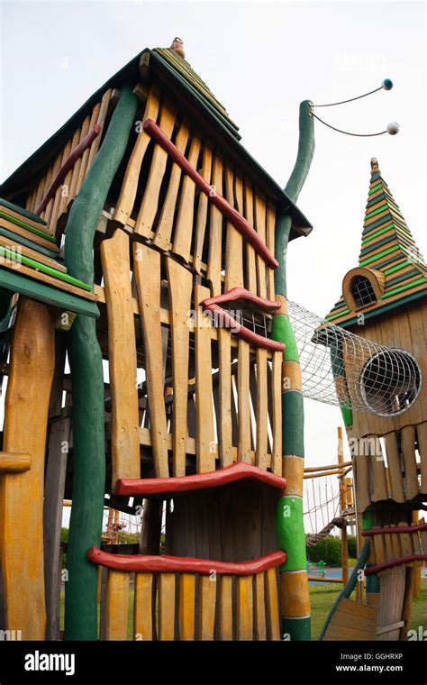 Jungle Jim Playground Tolkien Style Timber Play Zone Part Of The Stock