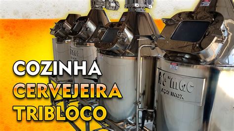 Equipamento Tri Bloco Cozinha Cervejeira Tri Bloco Fa A Sua Pr Pria