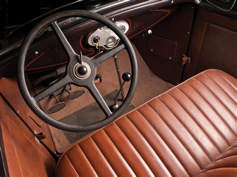 1930, Ford, Model a, Roadster, 40di, Retro, Interior Wallpapers HD ...