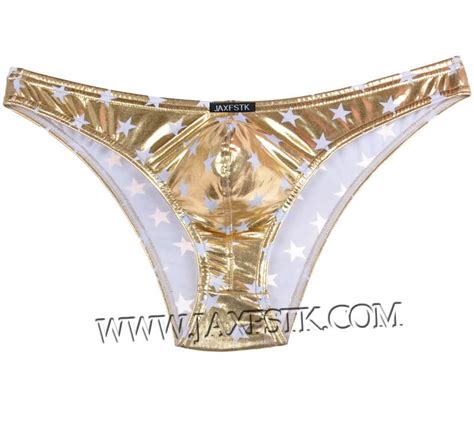 Sexy Men S Shiny Thong Briefs Underwear Enhance Bulge Pouch Bikini Thong Pants Mu X