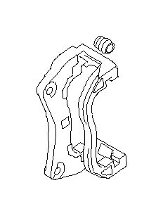 2019 Subaru Crosstrek Limited W EyeSight Disc Brake Caliper Bracket