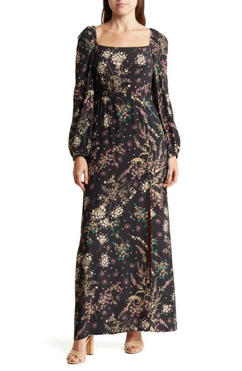 Long Sleeve Floral Dresses Nordstrom Rack