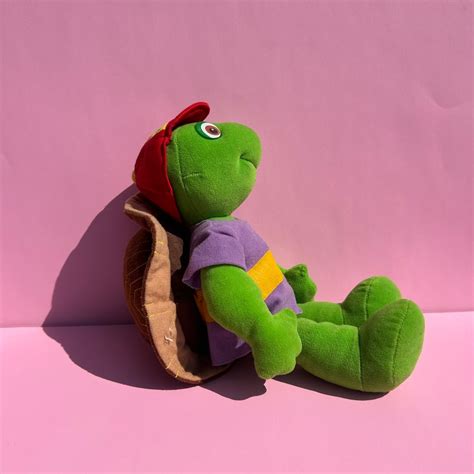 Vintage 1986 Franklin the Turtle Plush Stuffed Toy Cartoon - Etsy