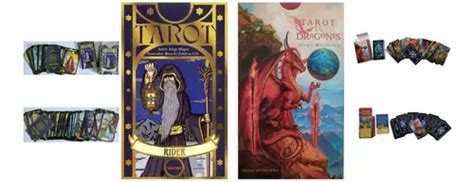 Tarot Rider Y Tarot De Dragones Matiri Baraja Original Envío gratis