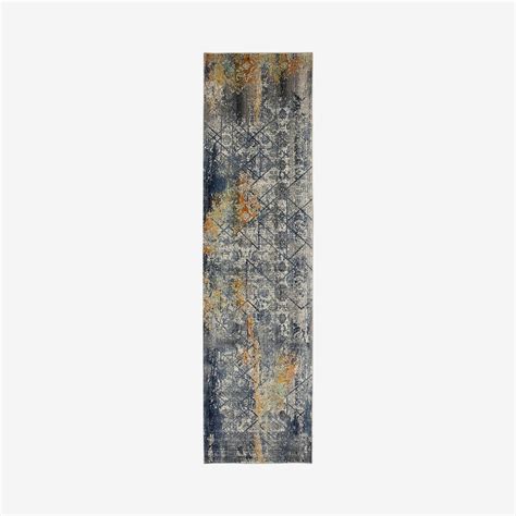 Westfield Claudine Runner Rug Blue Grey By Noori Rugs Fy