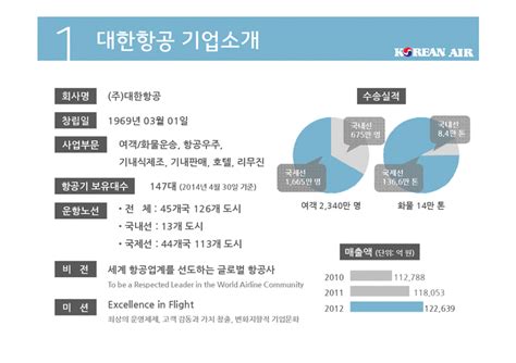 대한항공 서비스마케팅 사례연구및 대한항공 경영분석과 Swot분석및 새로운 마케팅전략 제안 Ppt레포트 경제경영