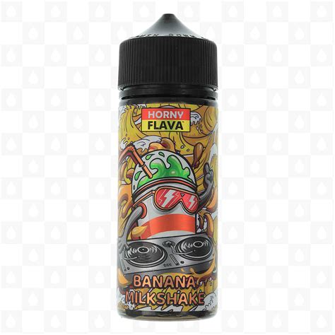 Banana Milkshake By Horny Flava E Liquid Ml Short Fill RedJuice UK For