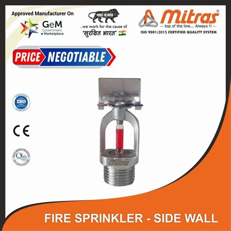 Sidewall Sprinkler Wall Mounted Sprinkler Latest Price Manufacturers