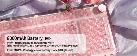 Amazon KiiBoom Phantom 98 Hot Swappable Crystal Gasket Mounted Mechanical Keyboard Triple