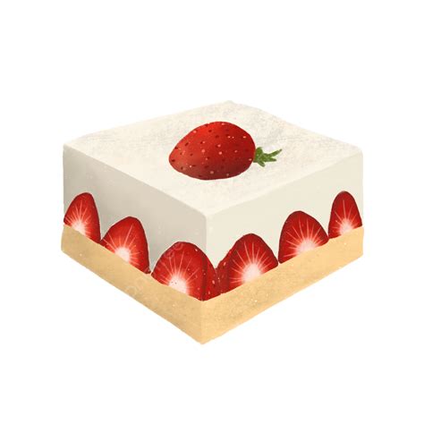 Square Strawberry Shortcake Dessert, Shortcakes, Strawberry Shortcake ...