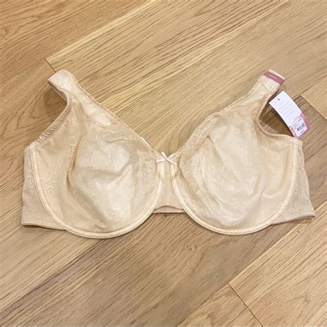 Cacique Intimates Sleepwear Nwt Cacique Unlined Full Coverage Bra Cream Nude Lace Ddd